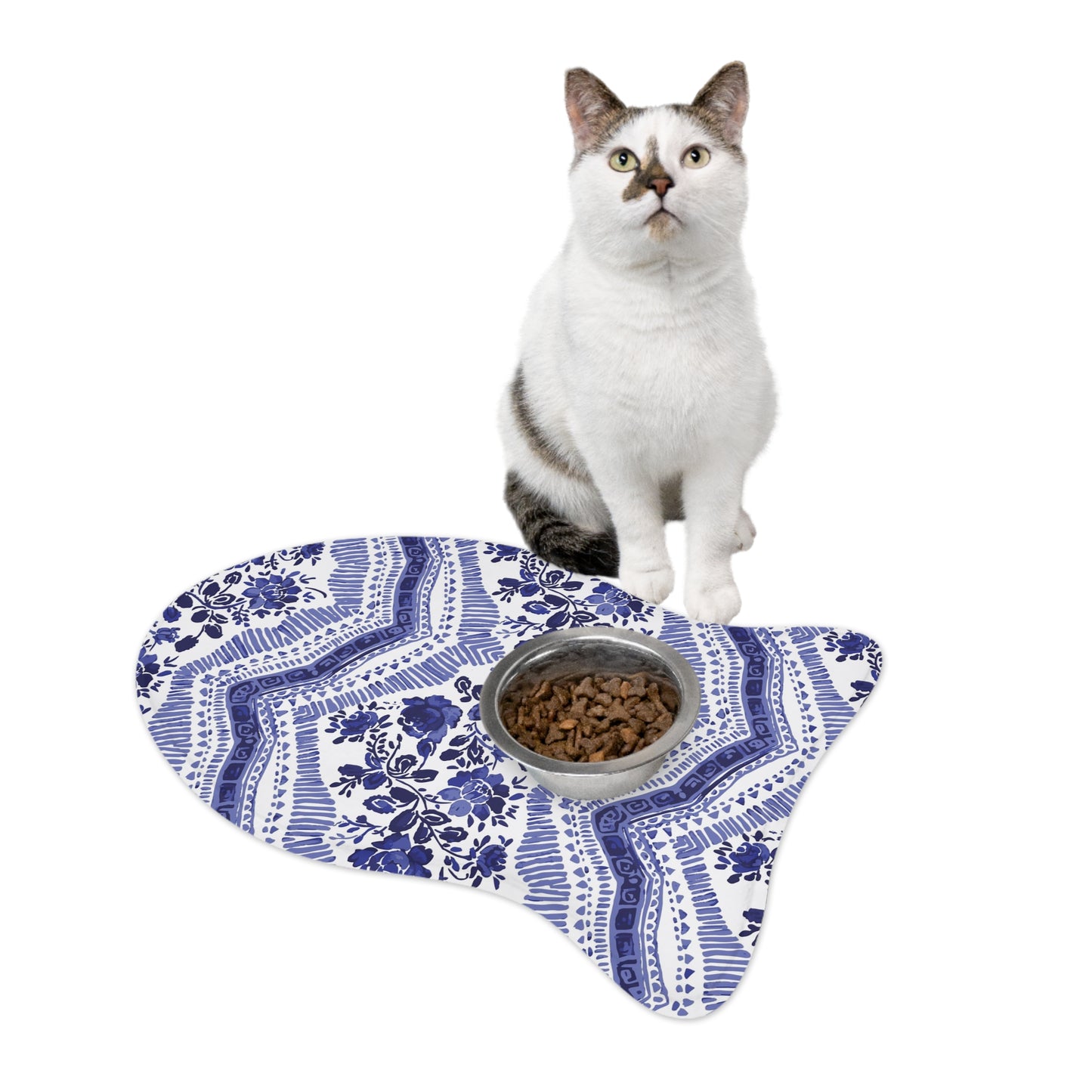 Bohemian Paisley Pet Feeding Mats