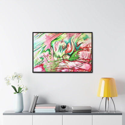 Pink Forest Gallery Canvas Wraps, Horizontal Frame