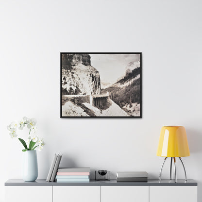 Golden Gate Canyon Colorado Gallery Canvas Wraps Horizontal Frame 30″ x 24″ Black Premium Gallery Wraps (1.25″)