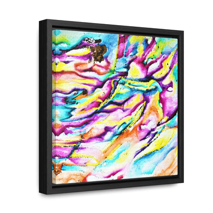 Teal River Gallery Canvas Wraps, Square Frame