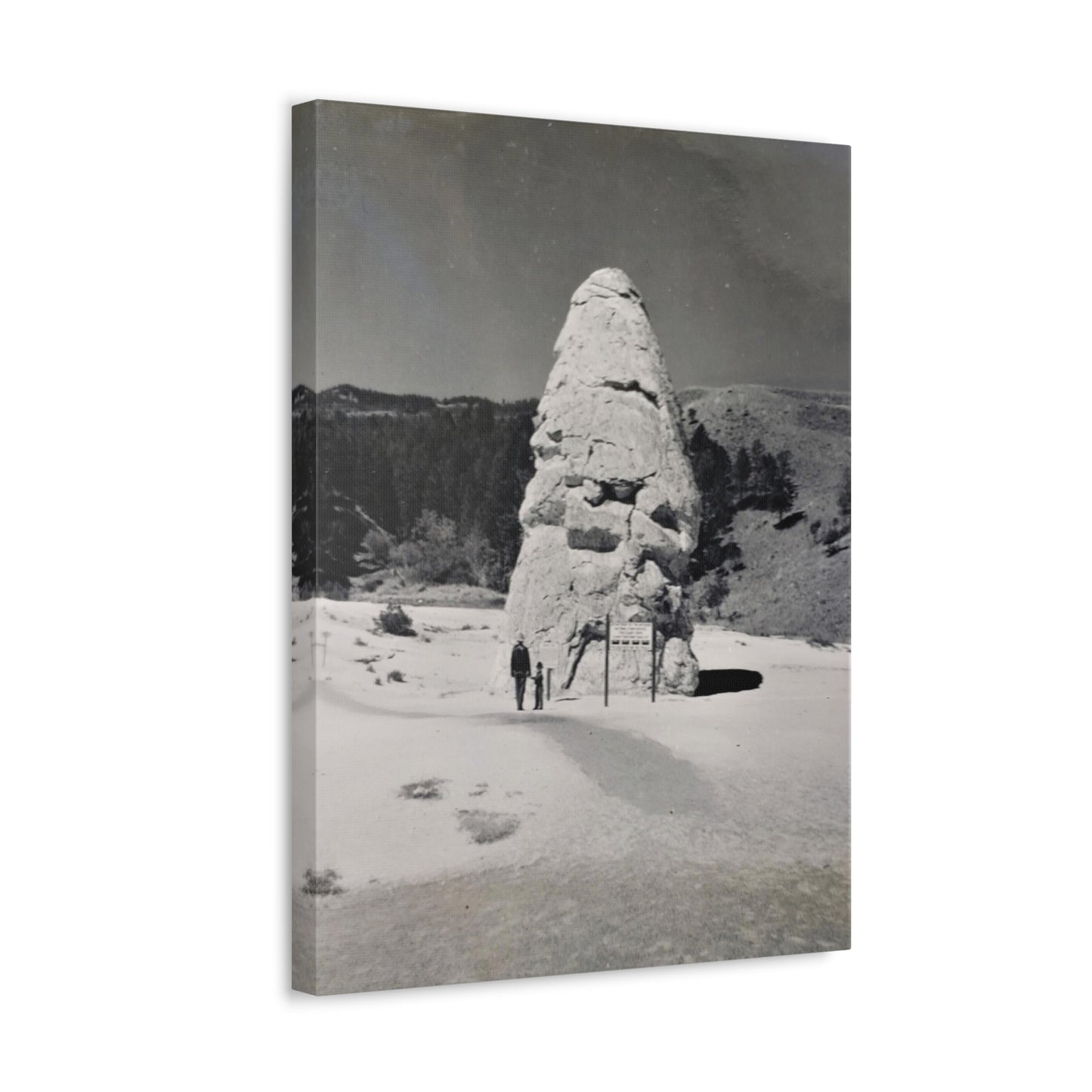 Liberty Cap Yellowstone Stretched Canvas