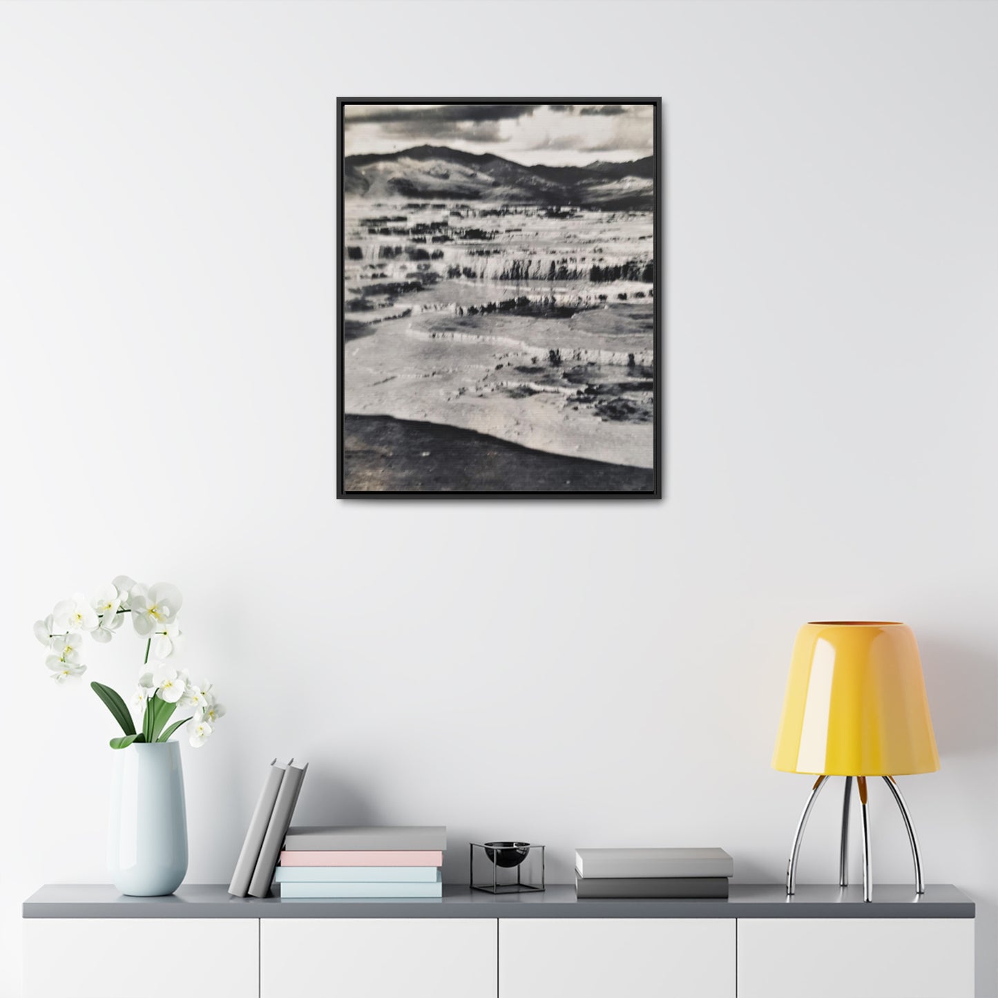 Springs at Jupiter Terrace Yellowstone Gallery Canvas Wraps, Vertical Frame