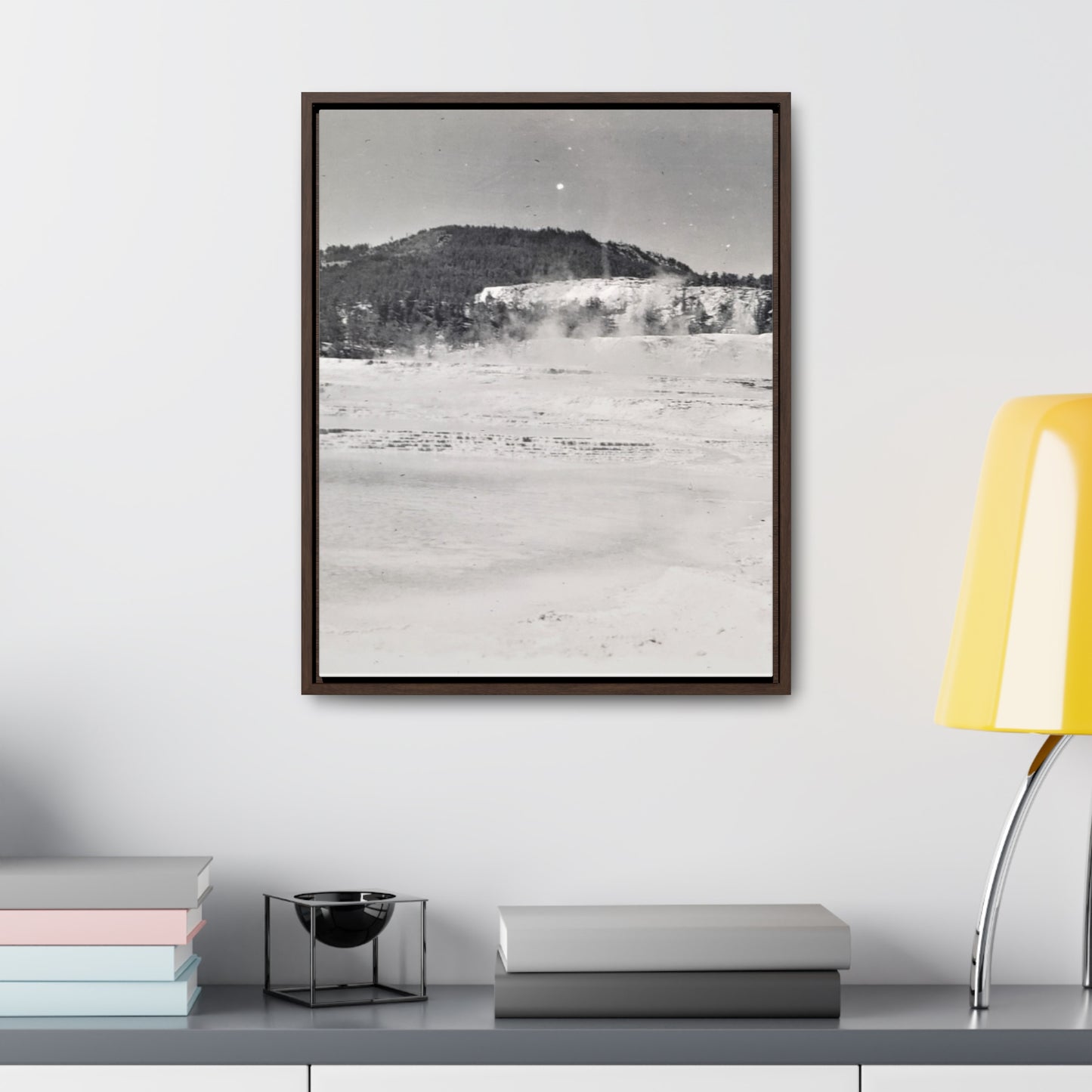 Mammoth Hot Springs Yellowstone Gallery Canvas Wraps, Vertical Frame