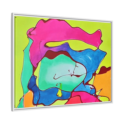 Kool Kid Matte Canvas Framed - Kia Day Design