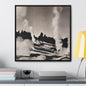 Norris Geyser Yellowstone Gallery Canvas Wraps Square Frame 24″ x 24″ Premium Gallery Wraps (1.25″)