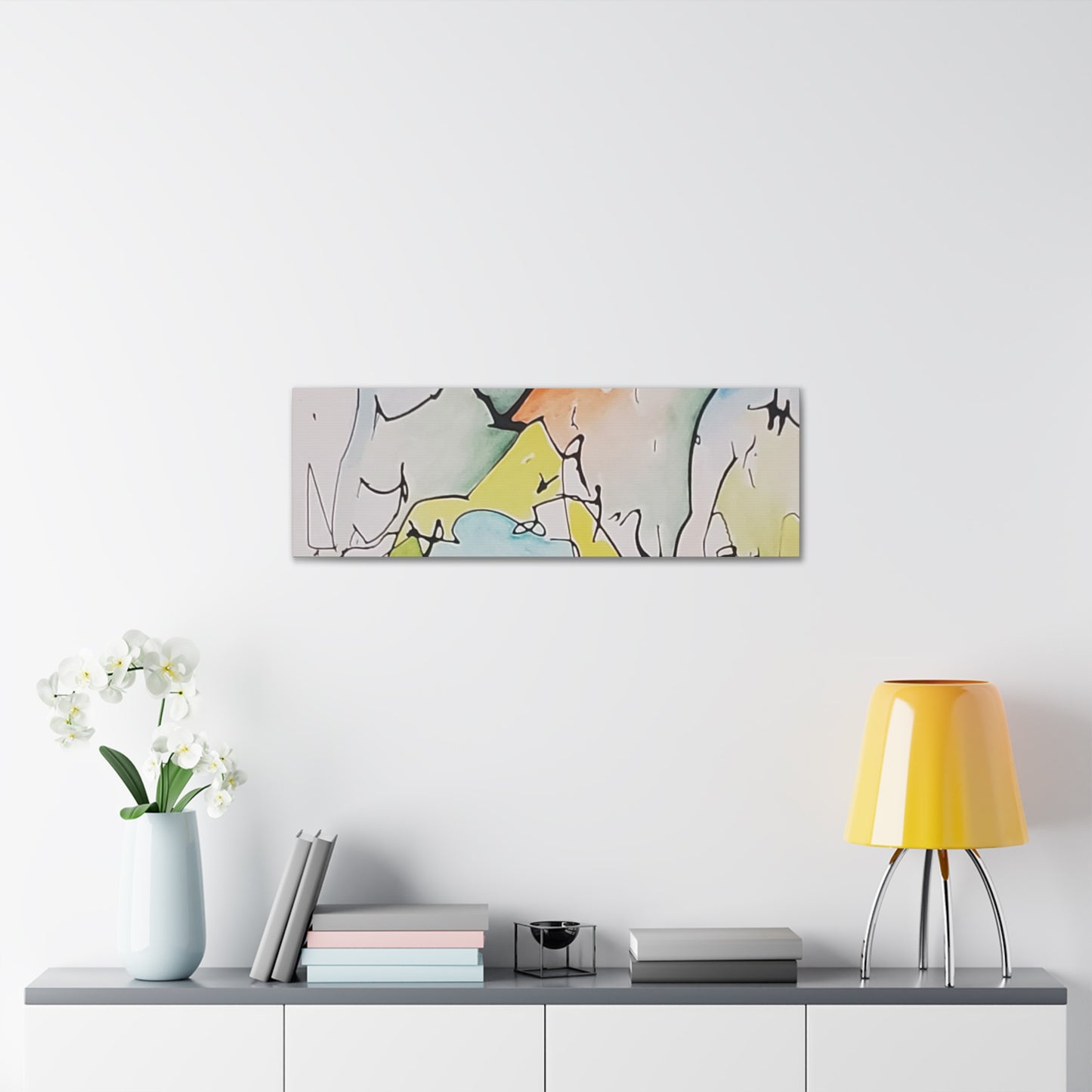 Misty Mountains Canvas Gallery Wraps