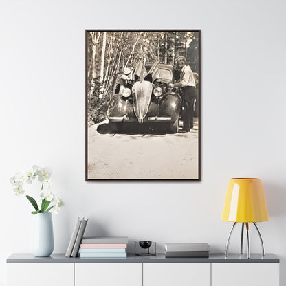 After The Black Hills 1939 Gallery Canvas Wraps Vertical Frame 30″ x 40″ Premium Gallery Wraps (1.25″) Walnut