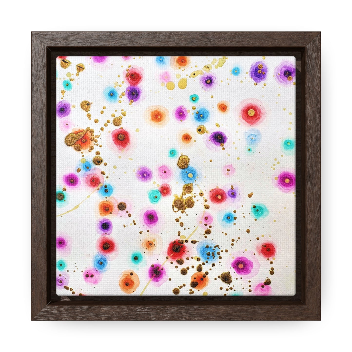 Bloom Gallery Canvas Wraps, Square Frame