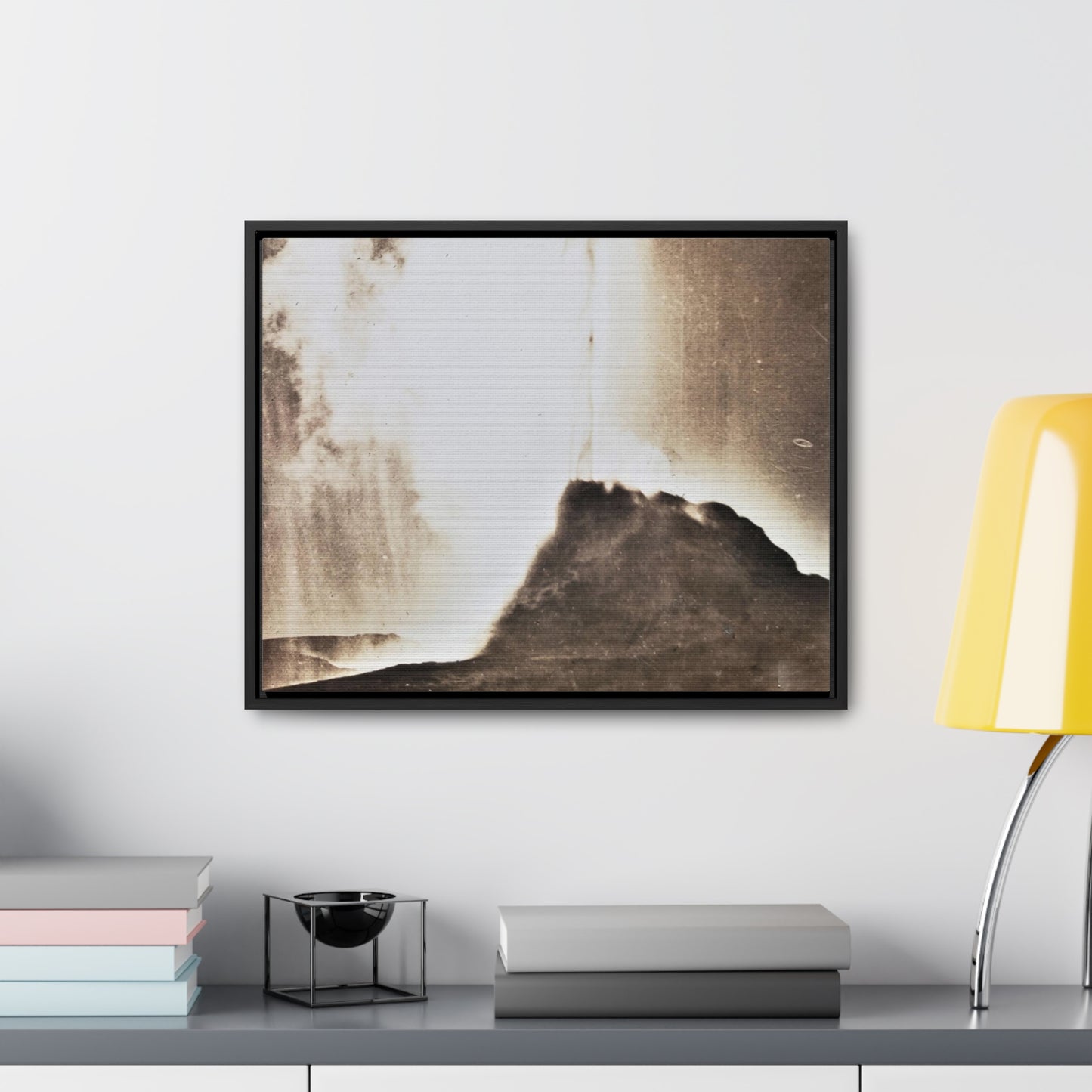 White Dome Geyser Yellowstone Gallery Canvas Wraps, Horizontal Frame