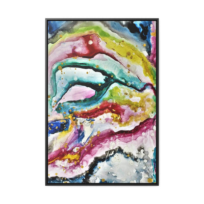 Cosmic Face Gallery Canvas Wraps, Vertical Frame 24″ x 36″ Premium Gallery Wraps (1.25″)