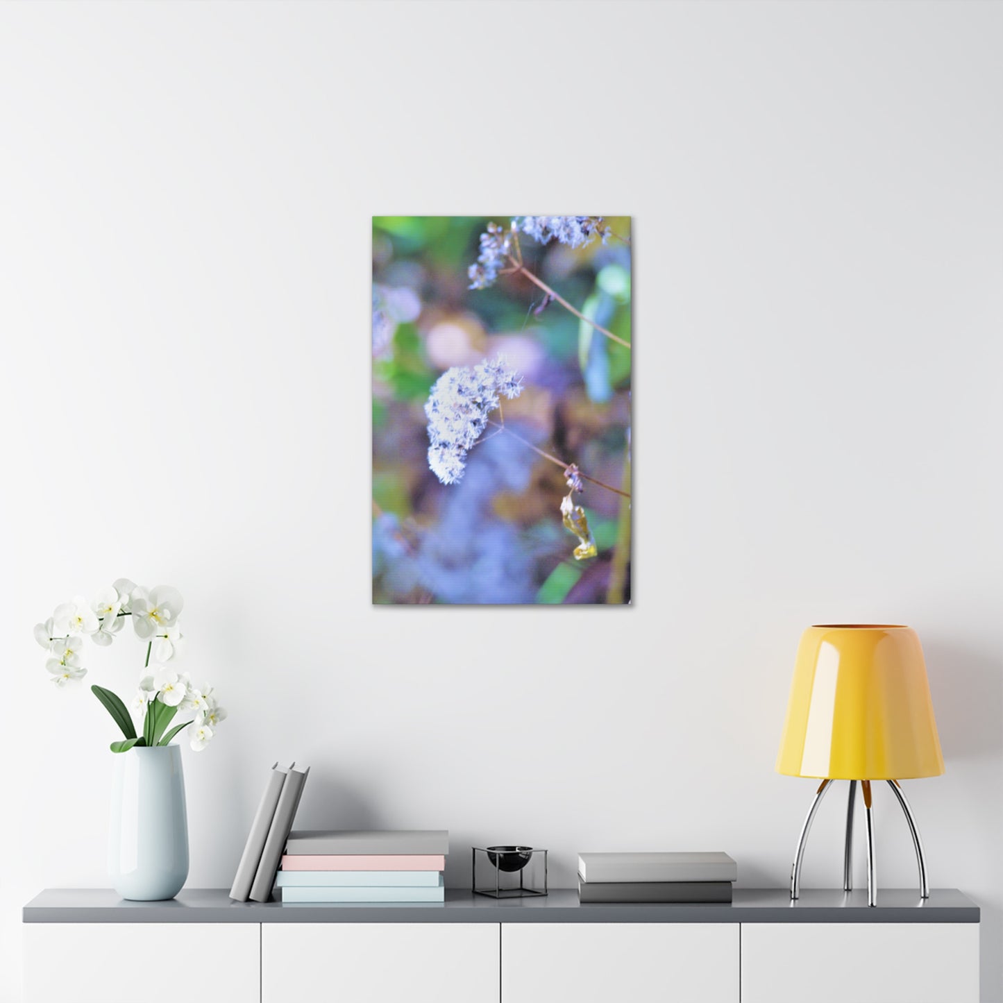 Macro Blue Canvas Gallery Wraps