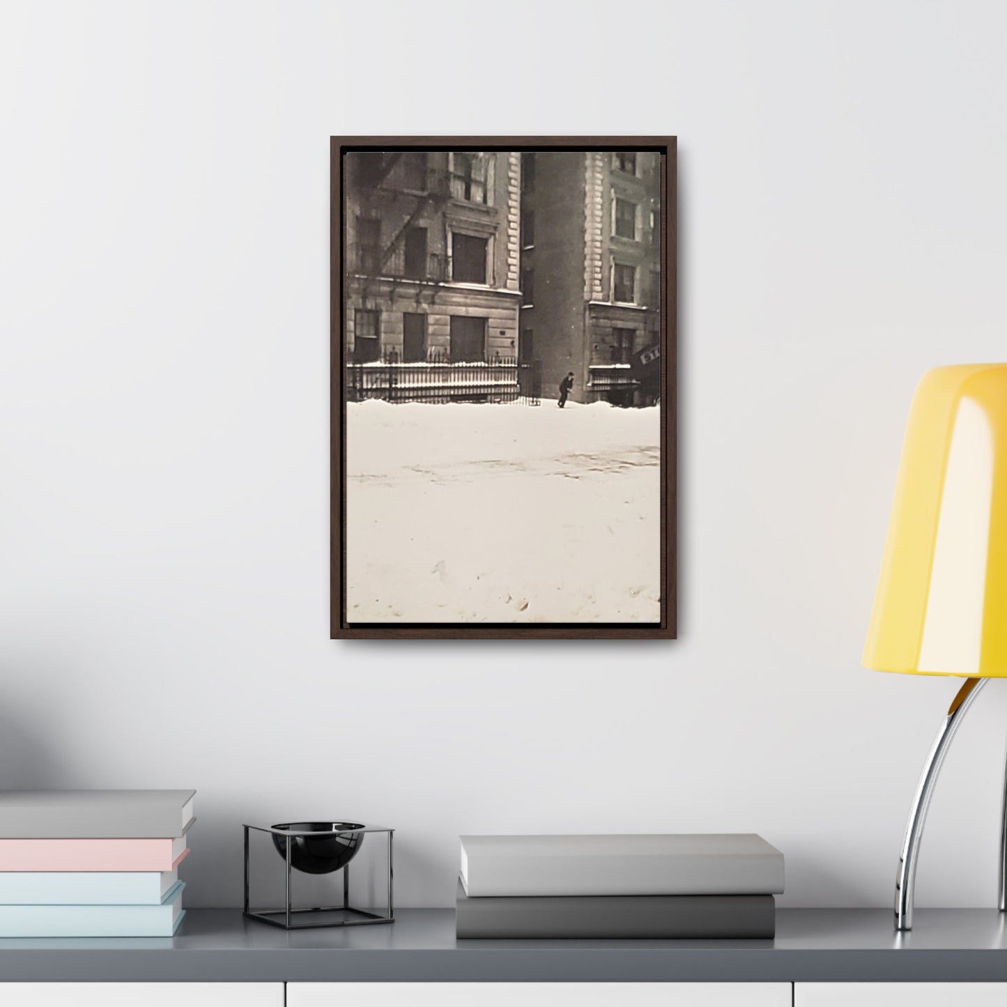 430 W. 119th St. New York Gallery Canvas Wraps, Vertical Frame