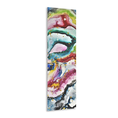 Cosmic Face Acrylic Prints 12" x 36" (Vertical) Glossy