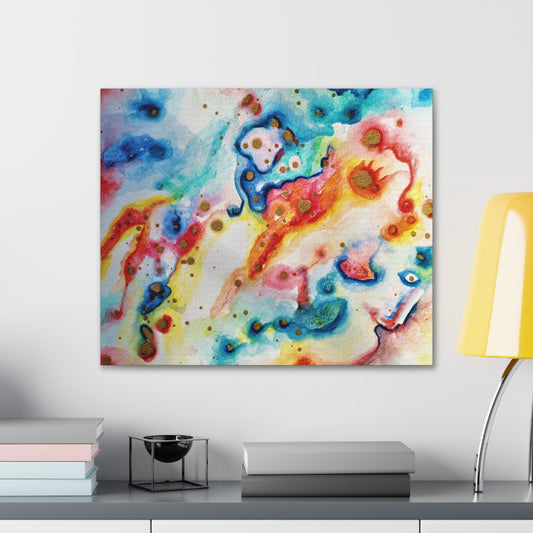 Blue Sky Angel Canvas Gallery Wraps