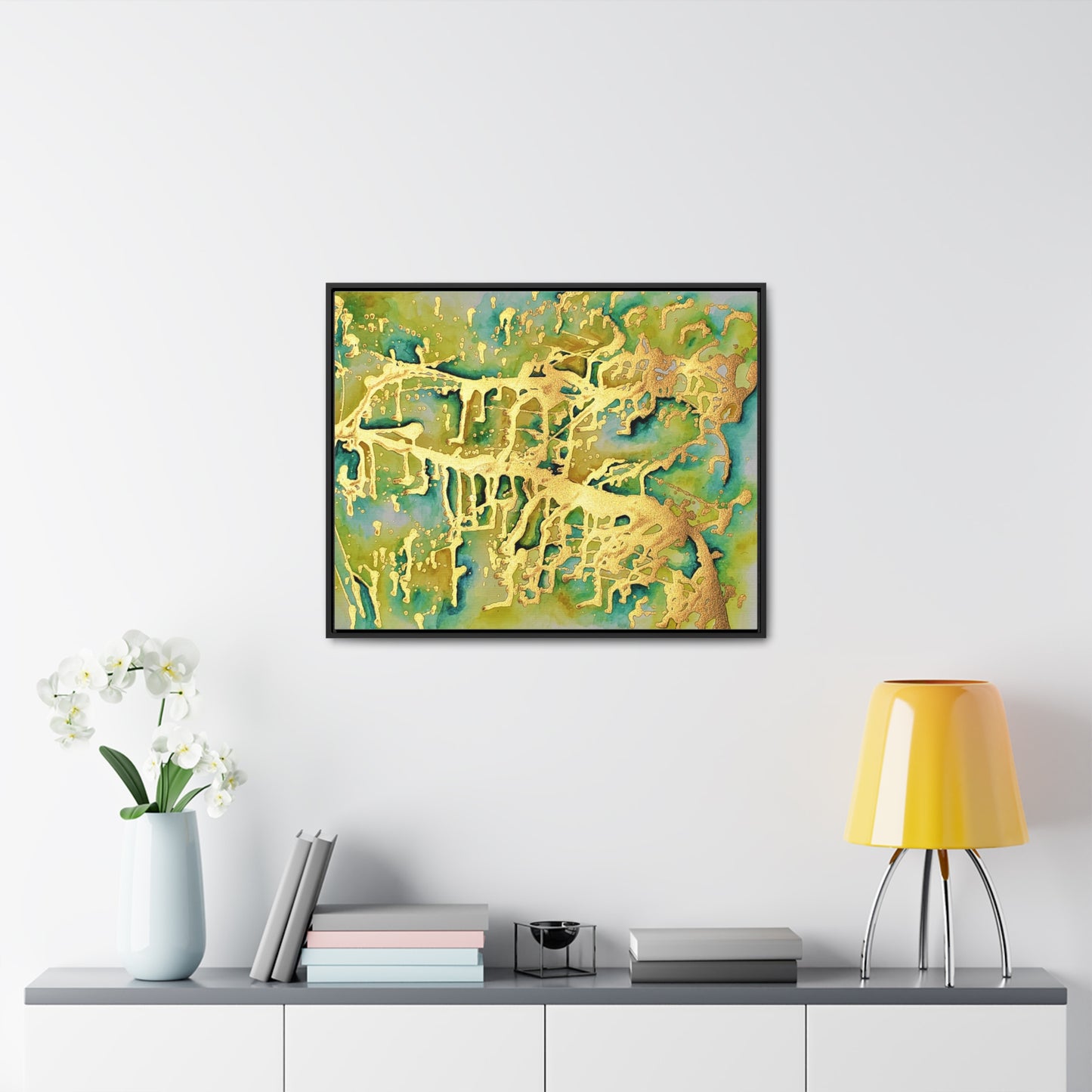 Acid Rain Gallery Canvas Wraps, Horizontal Frame