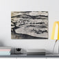 Springs at top of Jupiter Terrace Yellowstone Canvas Gallery Wraps 24″ x 18″ 1.25"
