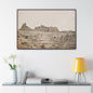 West Gallery Canvas Wraps Horizontal Frame 48″ x 32″ Walnut Premium Gallery Wraps (1.25″)