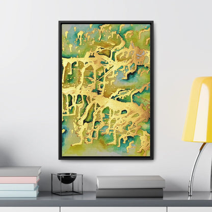 Acid Rain Gallery Canvas Wraps, Vertical Frame