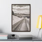 Western Road Gallery Canvas Wraps Vertical Frame 16″ x 24″ 1.25" Walnut
