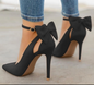 Bow Detail Stiletto Heels- Kia Day Design- {{Product type}}