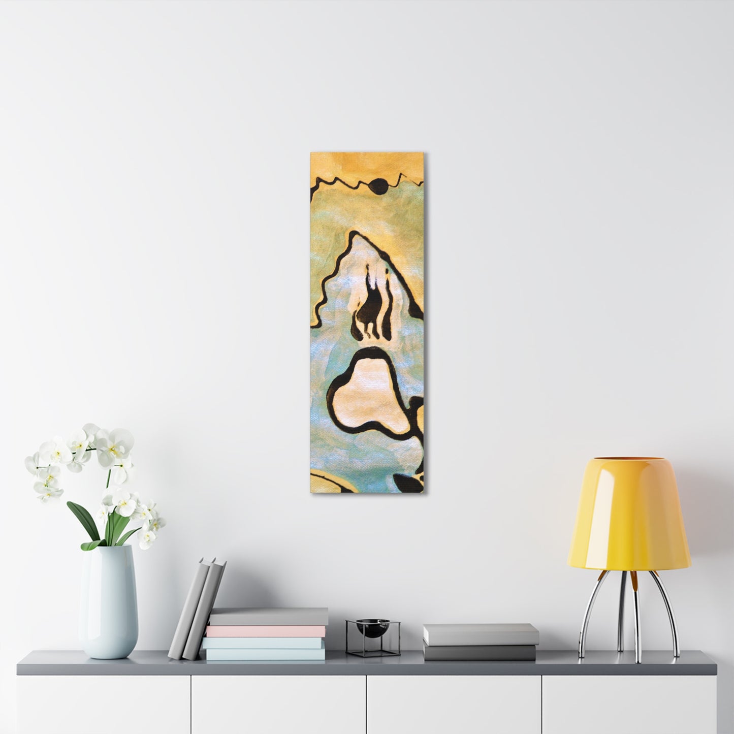 Screaming Ghost Canvas Gallery Wraps