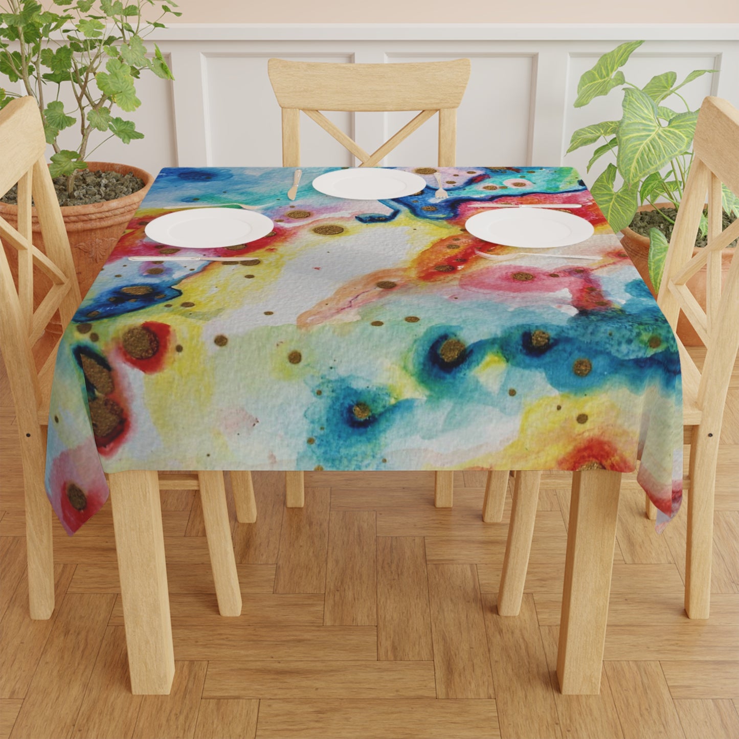 Blue Sky Angel Table Cloth