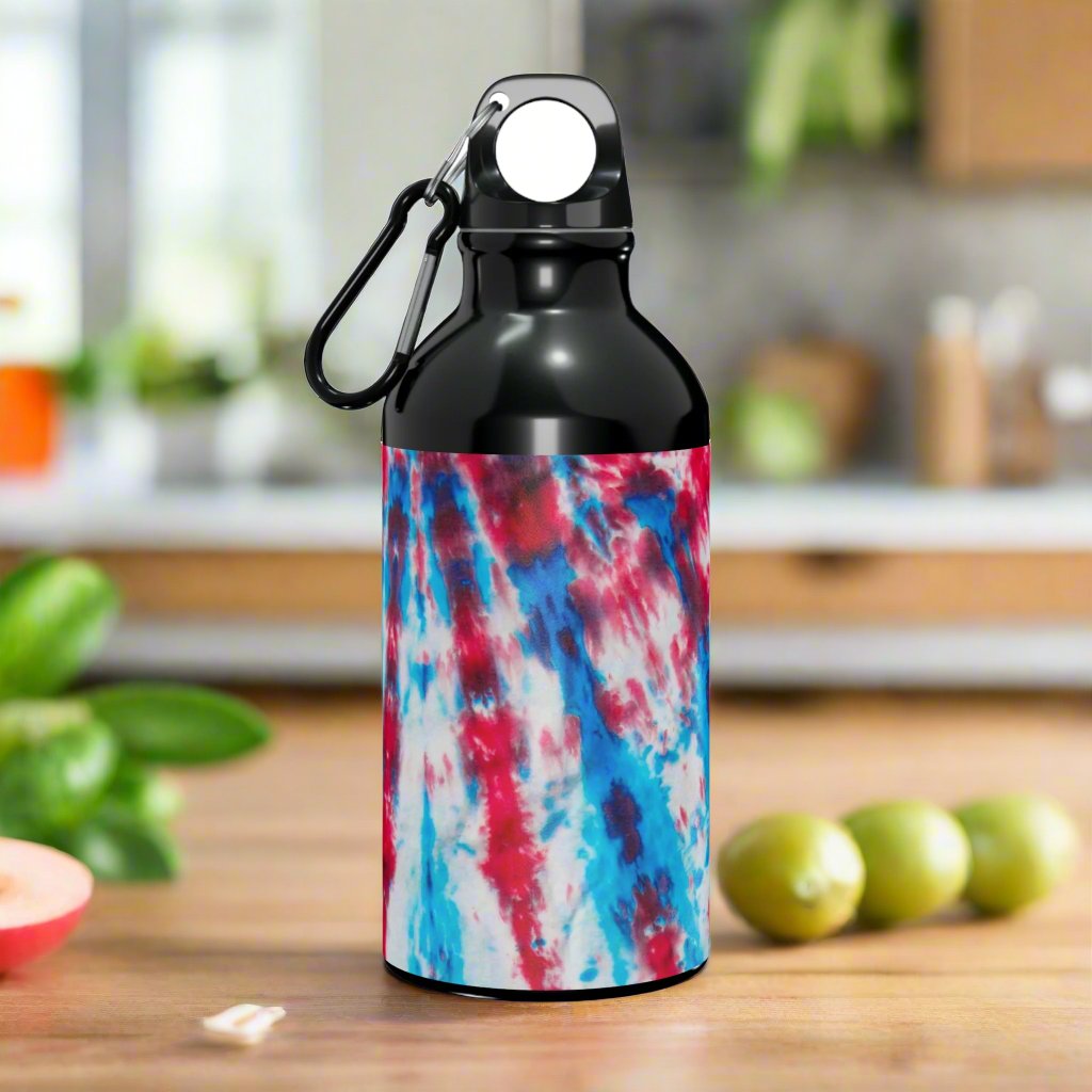 Red White Blue Tie Dye Oregon Sport Bottle