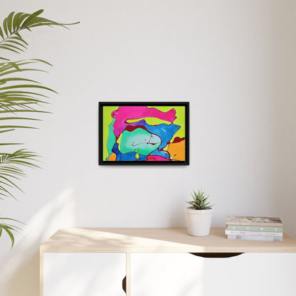 Kool Kid Matte Canvas Framed - Kia Day Design