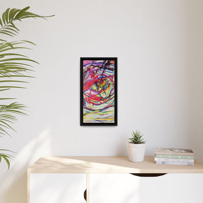 The Eye Framed Art Print - Kia Day Design