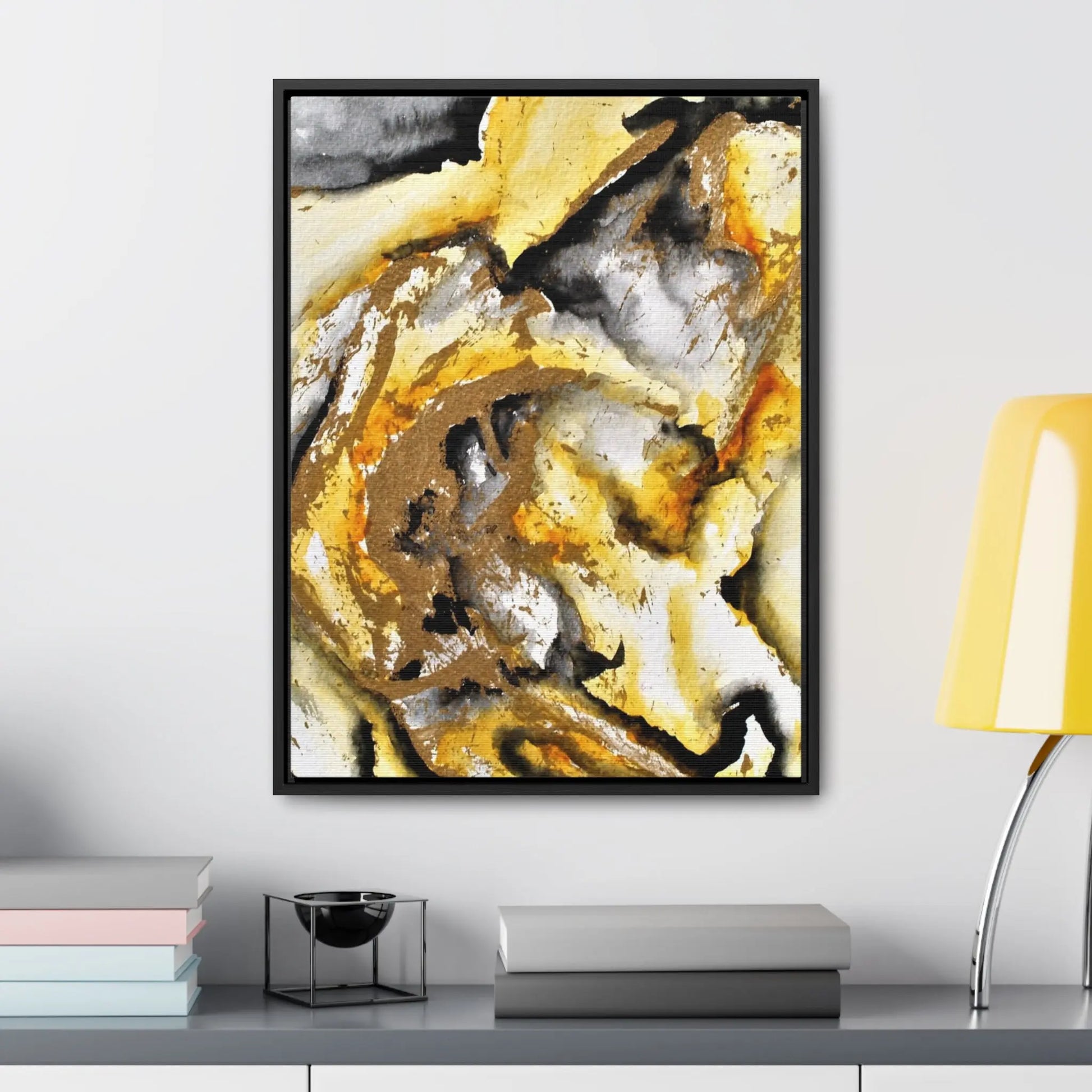 Tiger Stripe Gallery Canvas Wraps, Vertical Frame