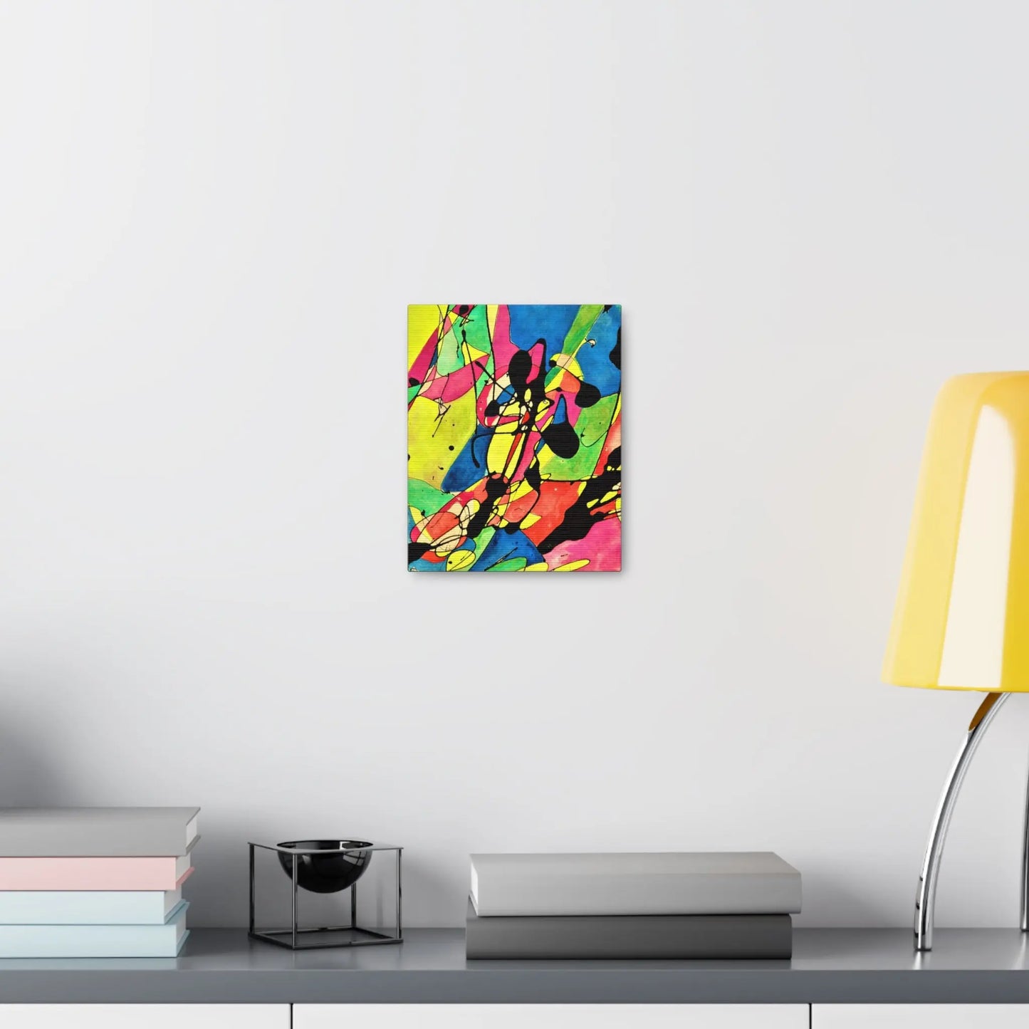Exploding Earth Canvas Gallery Wraps 8″ x 10″ 1.25"