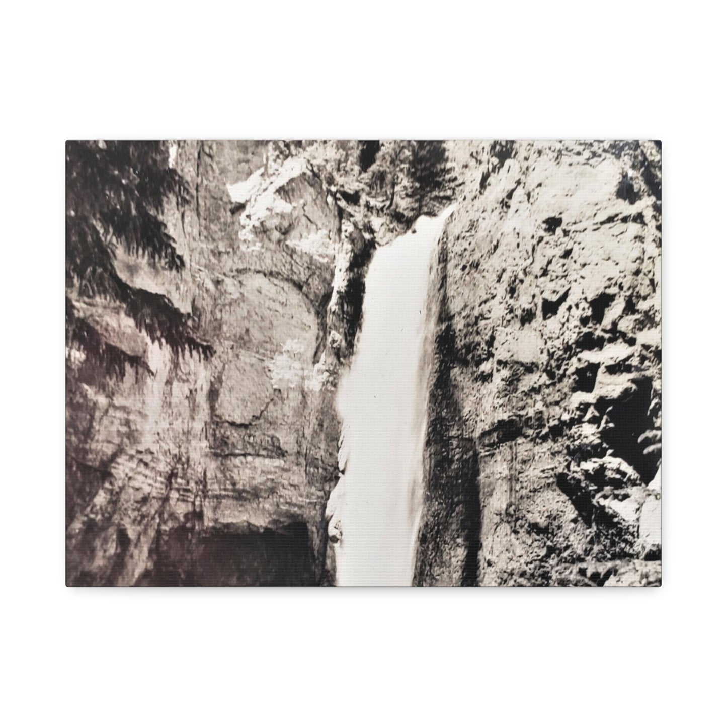 Tower Falls Yellowstone Stretched Canvas