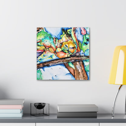 Owl In Flight Canvas Gallery Wraps