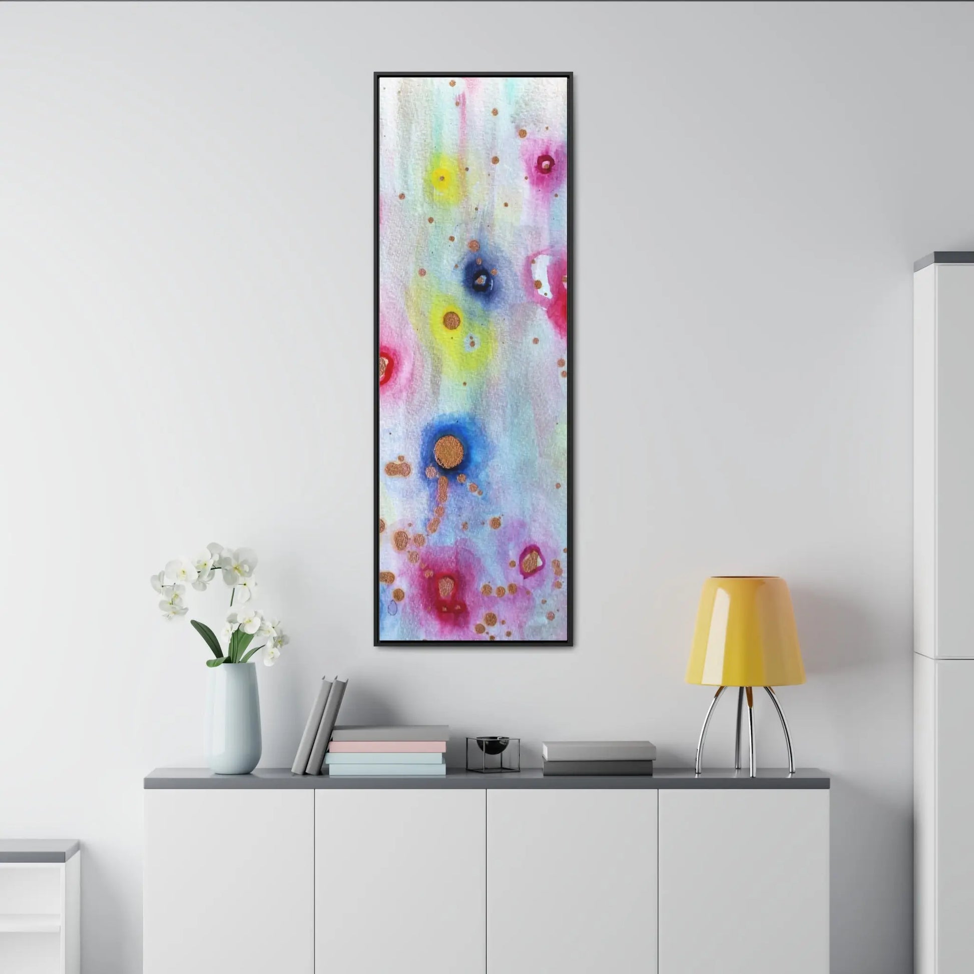 Raining Blooms Gallery Canvas Wraps, Vertical Frame