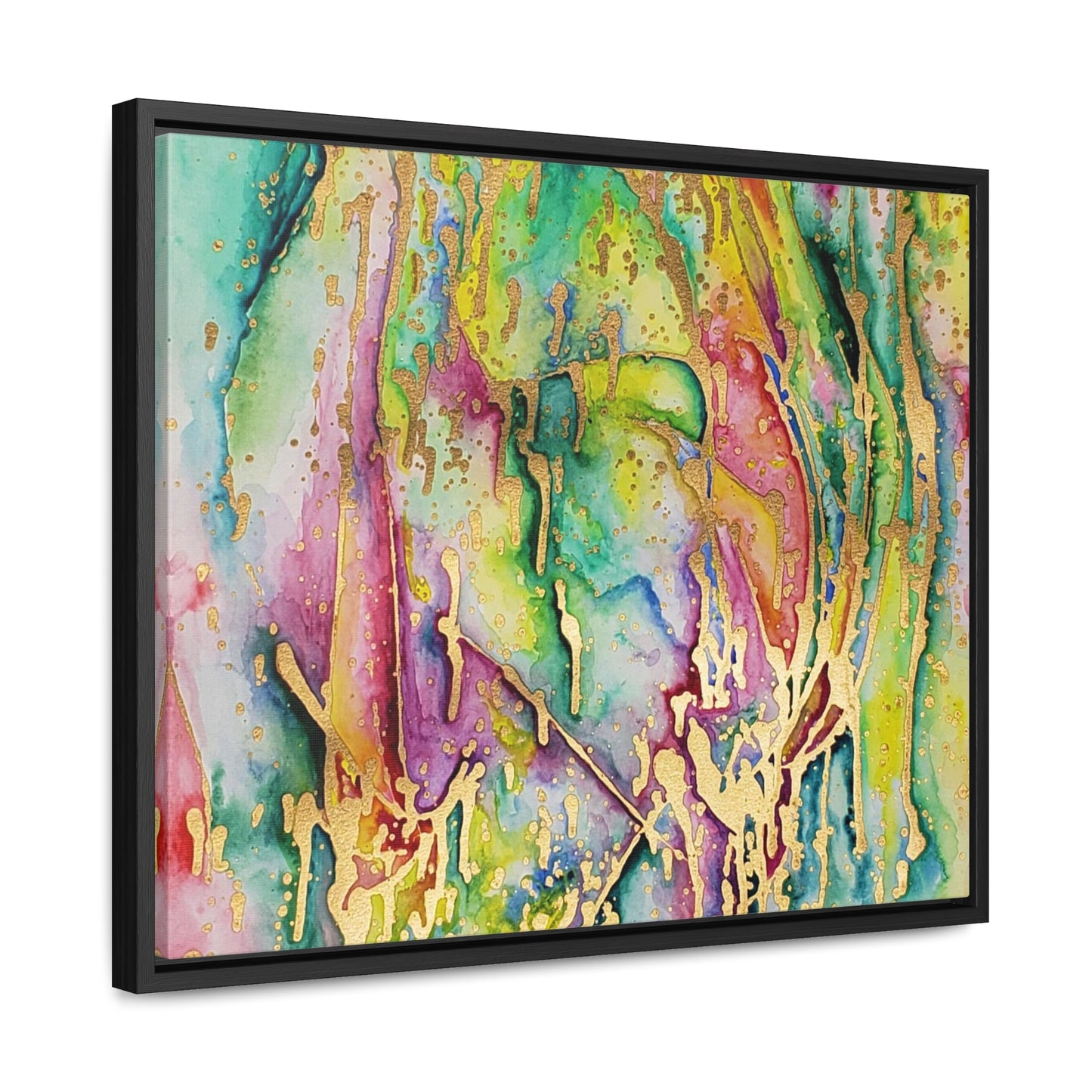 Acid Face Gallery Canvas Wraps, Horizontal Frame