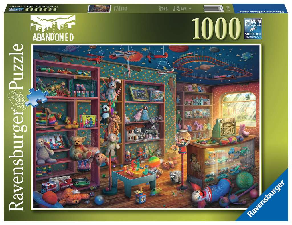 Puzzle: Abandoned Places - Tattered Toy Store - - Puzzle