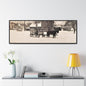 Milk Man Gallery Canvas Wraps Horizontal Frame 60″ x 20″ Black 1.25"