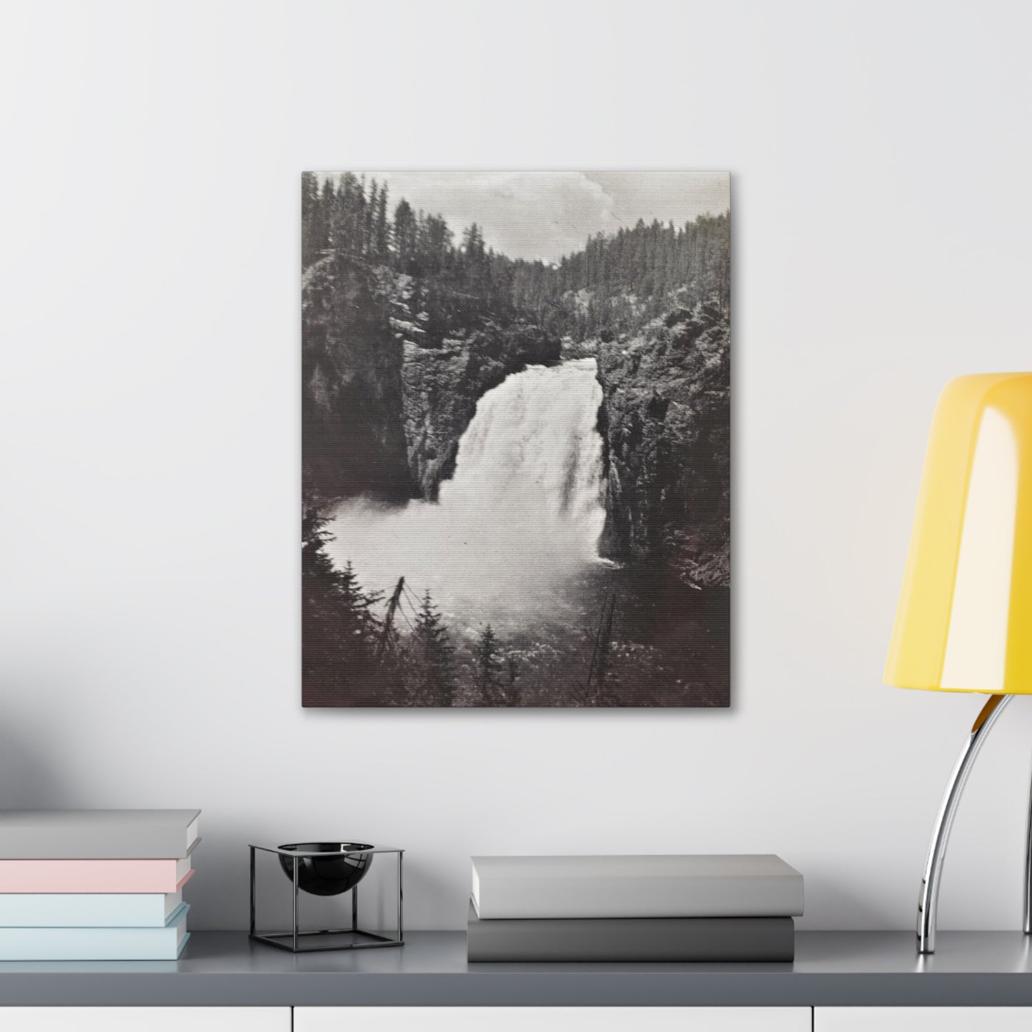 Upper Falls Yellowstone Canvas Gallery Wraps