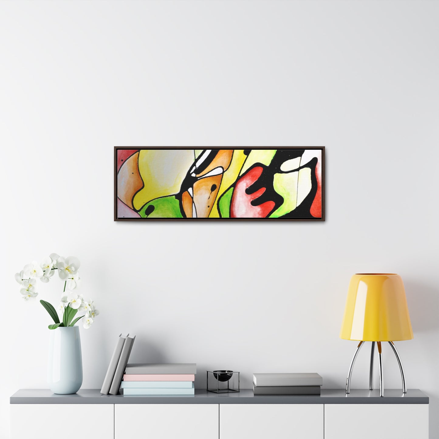 Red Mushroom Gallery Canvas Wraps, Horizontal Frame