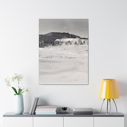 Mammoth Hot Springs Yellowstone Canvas Gallery Wraps 30″ x 40″ 1.25"