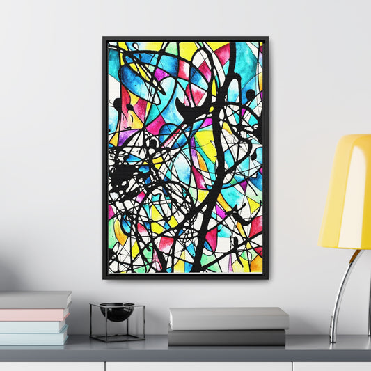 Kaleidoscope Gallery Canvas Wraps, Vertical Frame