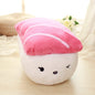 Sushi Rice Shape Stuffed Throw Pillow Cushion Toy - Pink - 0