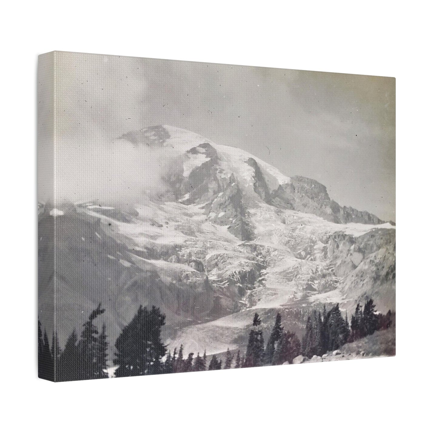 Mount Rainier Stretched Canvas