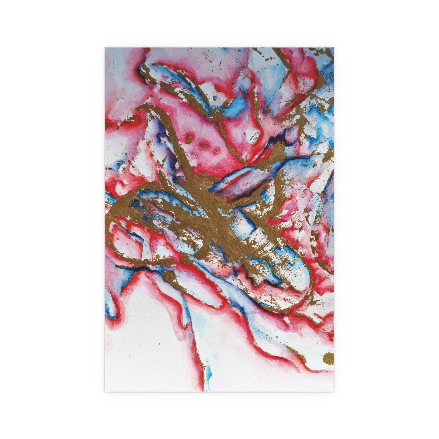 Abstract Love Silk Posters 16″ x 24″ (Vertical) Semi Glossy