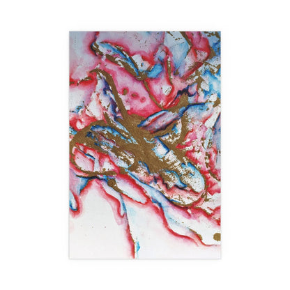 Abstract Love Silk Posters 16″ x 24″ (Vertical) Semi Glossy