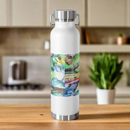 Owl In Flight 22oz Vacuum Insulated Bottle