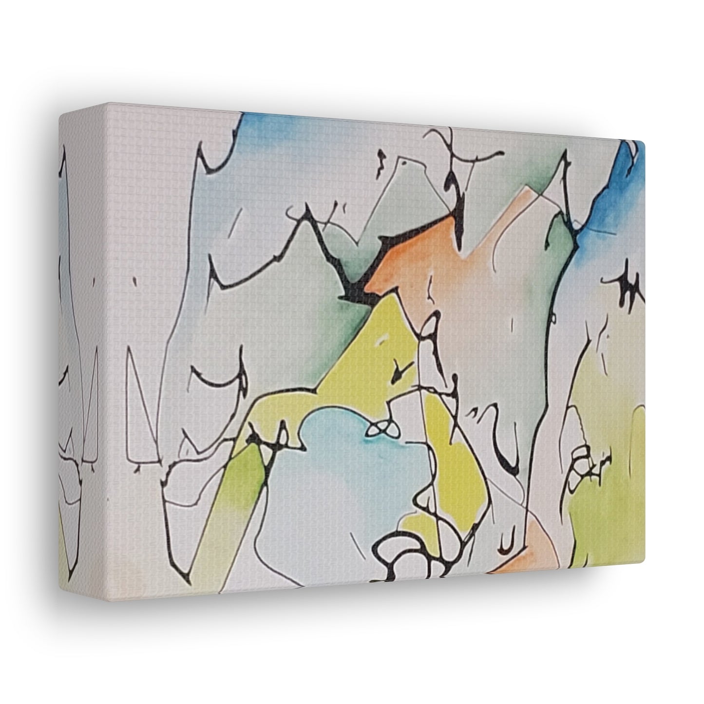 Misty Mountains Canvas Gallery Wraps