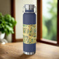 Acid Rain 22oz Vacuum Insulated Bottle Navy 22oz