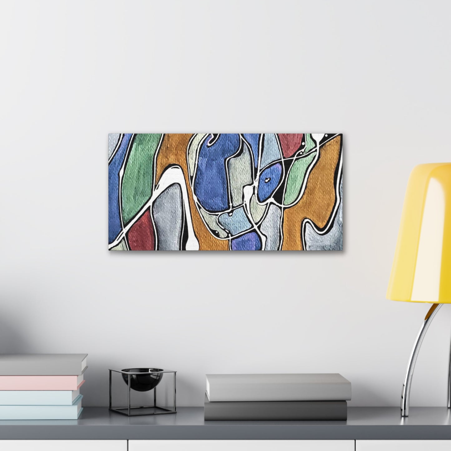 Blue Girl Canvas Gallery Wraps