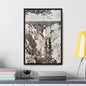 Artists Point Yellowstone Gallery Canvas Wraps Vertical Frame 16″ x 24″ 1.25" Black